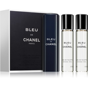 BLEU edt spray refillable 3 x 20 ml