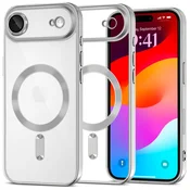 Overboard Komplet ovitkov Electro MagSafe za iPhone Air - srebrn + zaščita za zaslon