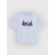 Roxy Eveoversize Washed Kids dekliška majica cerulean