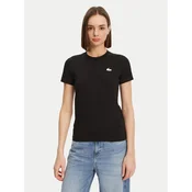 Lacoste Majica TF9246 Črna Slim Fit