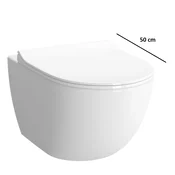 7747-003-0075 Vitra Shift viseča brezrona WC školjka