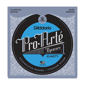 Strune Daddario EJ46TT Pro-Arte Dynacore, Titanium Trebles, Hard Tension