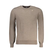 K-WAY MENS BROWN SWEATER