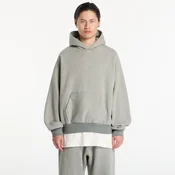 Mikina Fear of God Essentials Signature Classic Hoodie Concrete Heather/ Dark Concrete Heather S