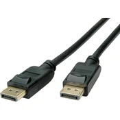 Roline Roline Displayport kabel 5 M črn