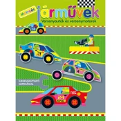Vozila z nalepkami - Knjiga nalepk dirkalnih avtomobilov in motorjev