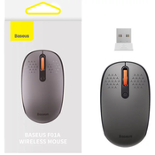 Wireless mouse Baseus F01A 2.4G 1600DPI (frosted grey)