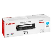 CANON CRG718 (2661B002), originalan toner , azurni, 2900 stranica