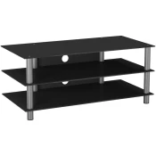 MID.YOU Mizica za hi-fi naprave Zumbo, Črno Srebrna, 110cm
