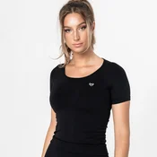 Alva Seamless T-Shirt, Black - XS