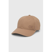Pamucna kapa sa šiltom Calvin Klein boja: ružicasta, s aplikacijom, K60K612000