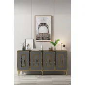 Hanah Home Konzola Puma 150, 150x75x32 cm, Antracit