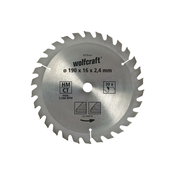 WOLFCRAFT Kružna testera za rucne cirkulare, HM, 160mm 6733000
