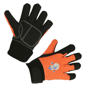 Djecije zimske rukavice Mini neon-narancaste 4-6