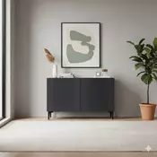 HANAH HOME Komoda Corsa 120 Anthracite