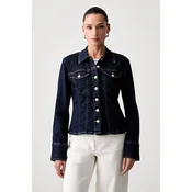 Calvin Klein Jeans Jeans srajca LV047G749G Mornarsko modra Slim Fit