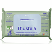 Mustela Compostable at Home Cleansing Wipes maramice za cišcenje za djecu od rodenja 60 kom