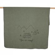 Odeja Silvretta 140 x 200 cm, Yes, we camp - zelena