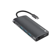 Natec NATEC Fowler 2 V2 USB-C HUB, 3x USB 3.0, HDMI 4K, RJ45