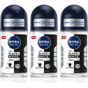 NIVEA MEN Black & White Invisible Original anti-transpirant roll-on ugodno pakiranje