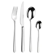 Set jedilnega pribora IRIS FLOWER, set 24 kosov, srebrna, Pintinox
