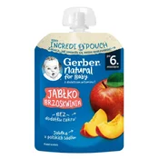 Gerber Pauc Jabuka, breskva 80g