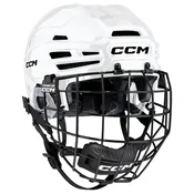 Hokejska čelada CCM Tacks 920 Combo White Senior S