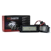 shumee LED luči za registrsko tablico 6000K hladno bela 12V Canbus za VW Saveiro 2005-2013, Gol 2004-2010, Fox 2005-2012