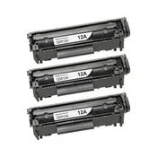 toner za HP Q2612AD 12A Black/Trojno pakiranje, kompatibilen