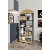 Hanah Home Polica za kafu Time, 34x69x140 cm, Bež
