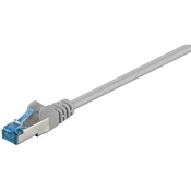 Goobay S / FTP CAT 6A patch kabel, mrežni, za povezivanje, sivi, 1.5m