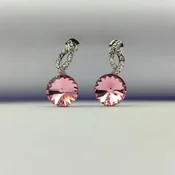Alp Crystal Ženske minduše EPP2R10P, Roze