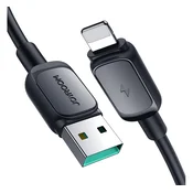 iPhone 5 / 5C / SE (2016) JOYROOM kabel za prijenos podataka USB - Lightning, 200 cm, CRNA S-AL012A14_200_B