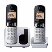 Panasonic DUO KX-TGC212SPS brezžični telefon, 2 kosa