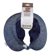 Dekordom putni jastuk memo hood sa kapuljacom - navy ( 023063 )