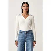 Guess Jeans  pulover ženski z viskozo