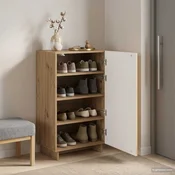 vidaXL Omarica za čevlje 48 x 38 x 87,5 cm Konstruiran les