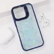 Maska Crystal Dots za iPhone 16 Pro Max plava