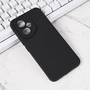 Torbica Silikon Pro Camera za Honor 400 crna