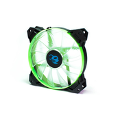 Deep Gaming Deep Wind 120mm Kucište racunala Ventilator 12 cm Crno, Zeleno