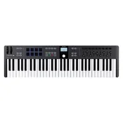 Arturia Keylab Essential 61 Black Edition MIDI klaviatura