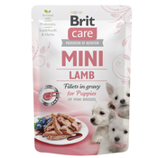 Brit Care Mini Fillets in Gravy for Puppies - Jagnjetina 85 g