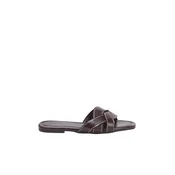 Trendyol Shoes Ženske papuce Takss25Te00069, Smede