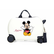 MICKEY ABS Kofer za decu 45 cm - Bela