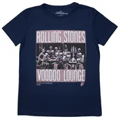 The Rolling Stones Voodoo Skulls Denim Blue S Ženske Majica