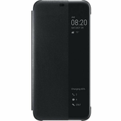 Huawei torbica Smart View za Huawei Mate P20 Lite, preklopna, črna