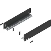BLUM LEGRABOX pure stranica predala, višina M, ND 450, karbon črna, mat