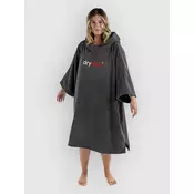 Dryrobe Towel Robe Organic Cotton Surf Poncho dark slate