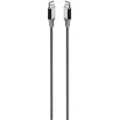 Kabel ttec - AlumiCable, Fast Charge, USB-C/USB-C, 3 m, 65W, sivi