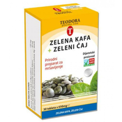 VITALON Zelena kafa+zeleni caj, 30 tableta